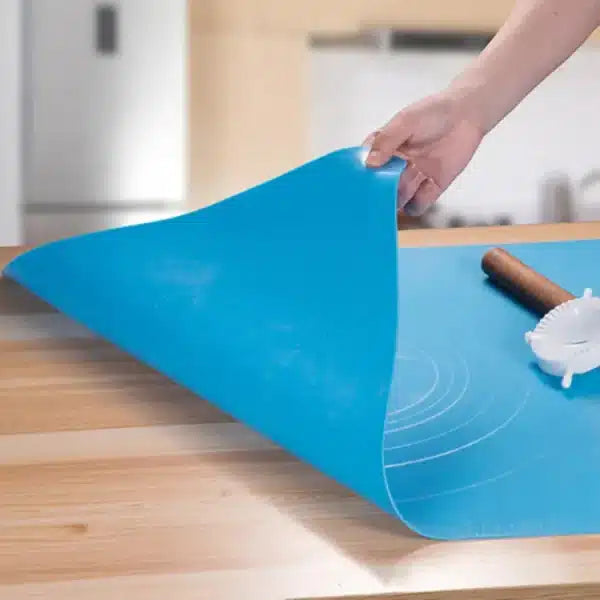 Non-Stick Roti & Baking Mat – Large Size 50×40 cm (Random Color)