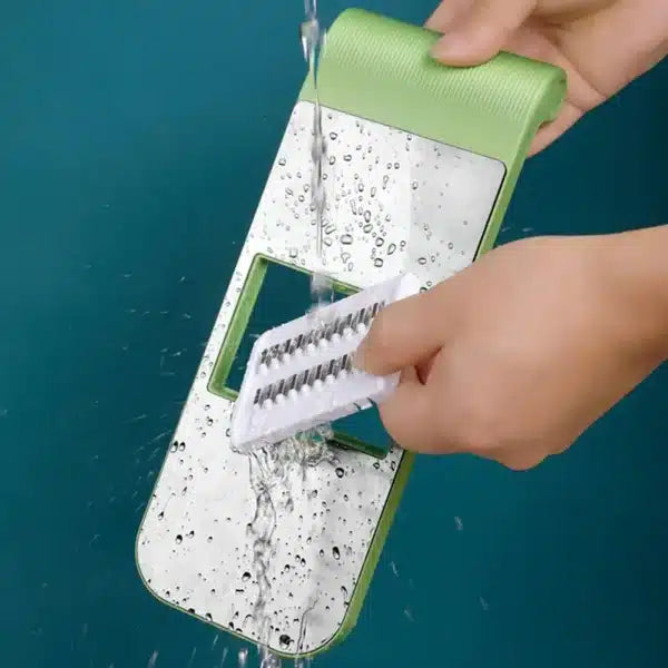 Multifunctional Vegetable Cutter & Grater – 2-in-1 Peeler and Slicer for Fruits & Vegetables (Random Color)